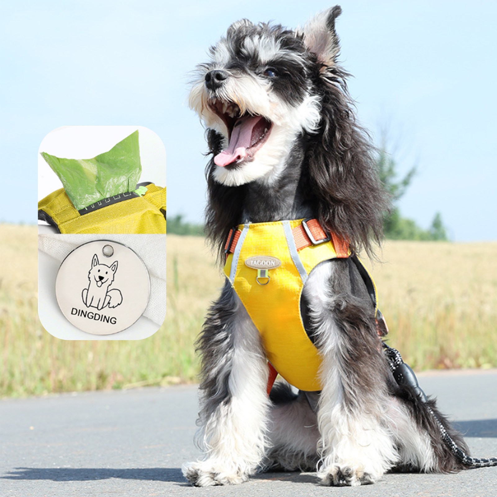 웰스타 펫먼트 초경량 하네스 삼색 9,990원