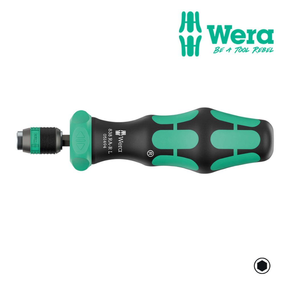 베라 라쳇드라이버 838 RA-R L 1/4SQ 비트 홀딩 051494 83,100원