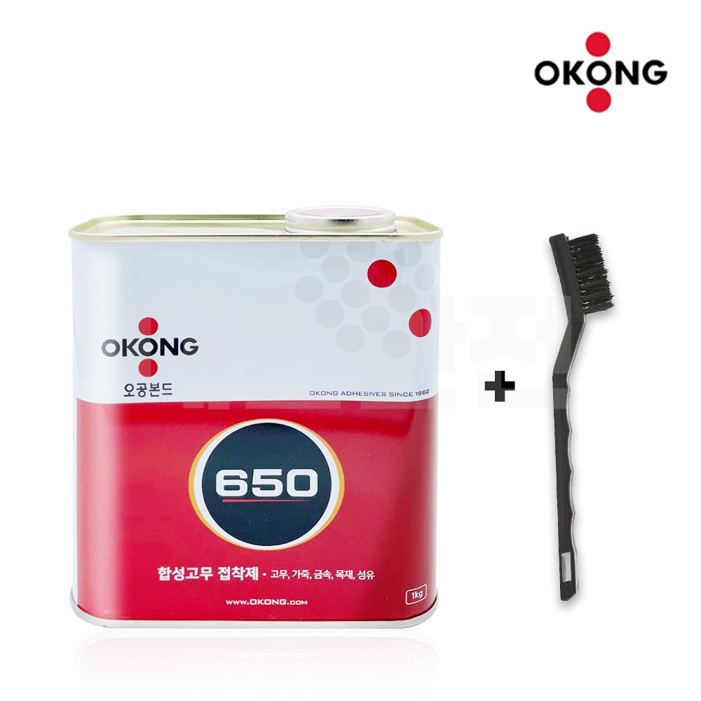 오공 본드 650 1kg 공업용 합성 고무 접착제 + 본드솔 36,500원