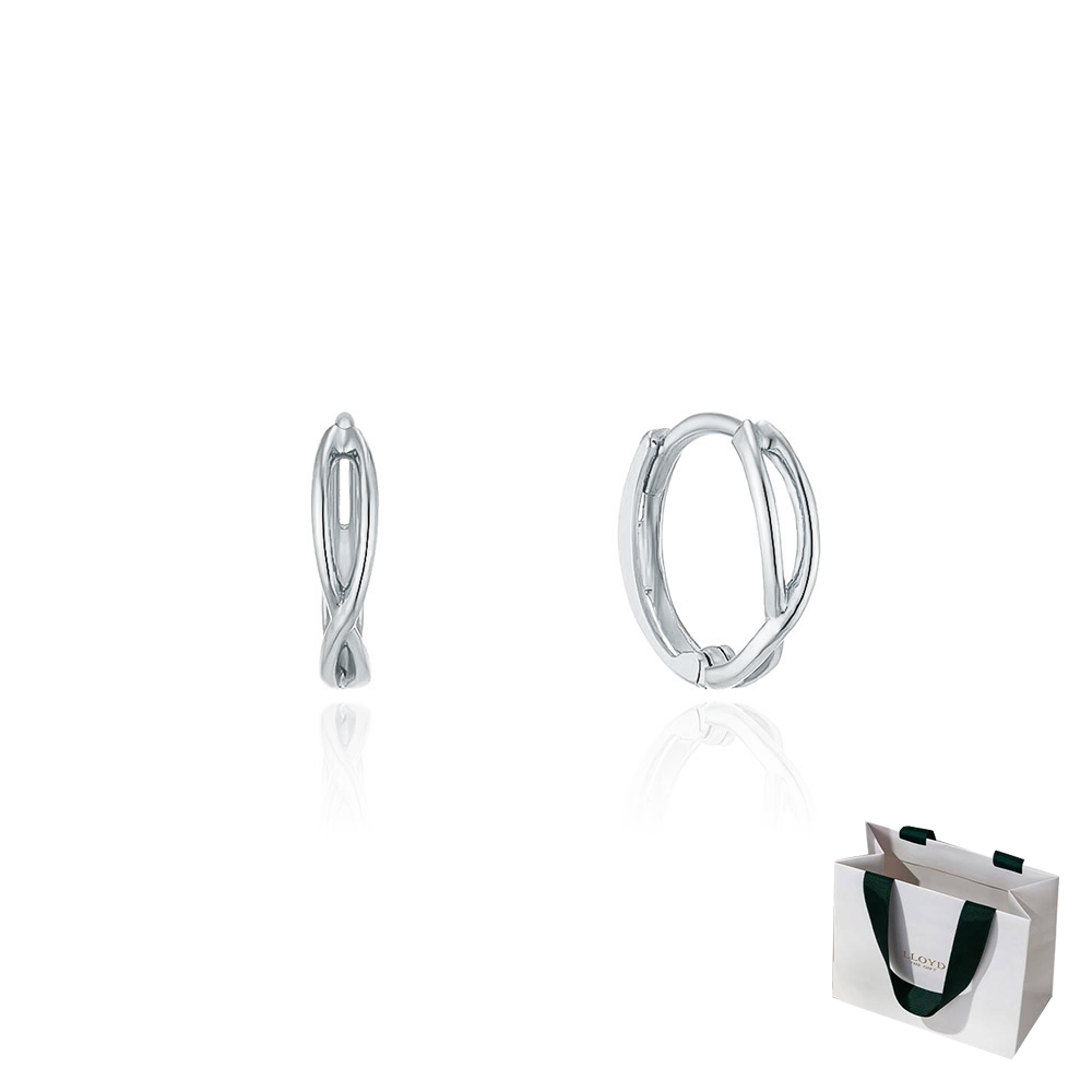 로이드 여성용 심플 트위스트 10K 골드 원터치 링귀걸이 + 쇼핑백 199,000원