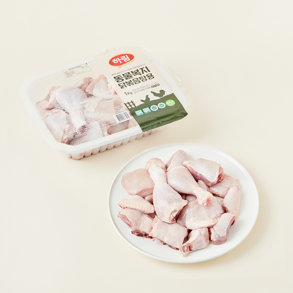 [로켓프레시] 하림 동물복지 깨끗한농장 인증 닭볶음탕용 (냉장) 10,440원