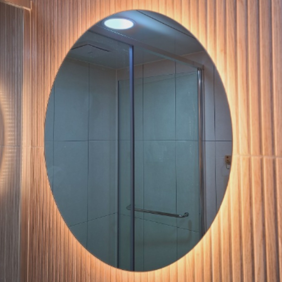 [예원거울] LED 원형 500, 600, 700, 800, 간접 조명 미용실 화장대 욕실 인테리어 세면대 거울 벽거울 벽면 주문 제작 65,000원