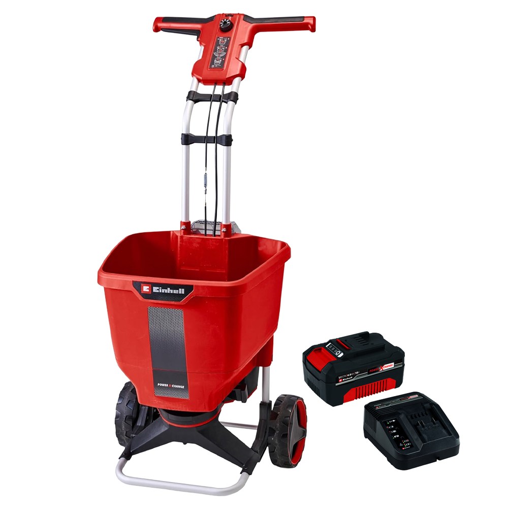 독일 아인헬 충전식 비료 씨앗 염화칼슘 제설제 다용도 전동 살포기 무선  GE-SR 18/22 Li (배터리5.2ah + 충전기) 396,000원