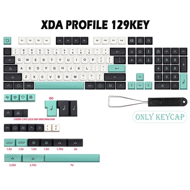 지오마 키캡 pbt XDA DE FR ES AZERTY 키 캡 dz60/RK61/gk64/68/84/980 키보드 gmk 앨리스 스페이스 바 60,160원
