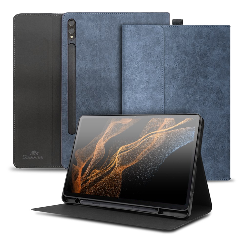 고부기 S펜 수납 북커버 클러치 케이스, 네이비, 1개 22,600원