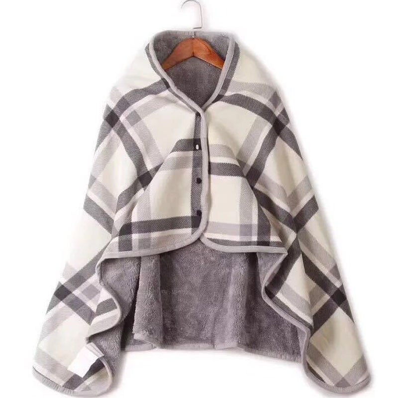 깨비다 똑딱이 극세사 망토 담요 13,600원