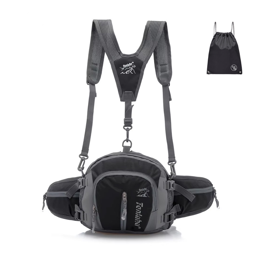 벨오라 멀티 숄더 힙색 배낭형 스포츠레저 등산용가방 방수 아웃도어 허리가방+PGN짐쌕(블랙) 17,500원