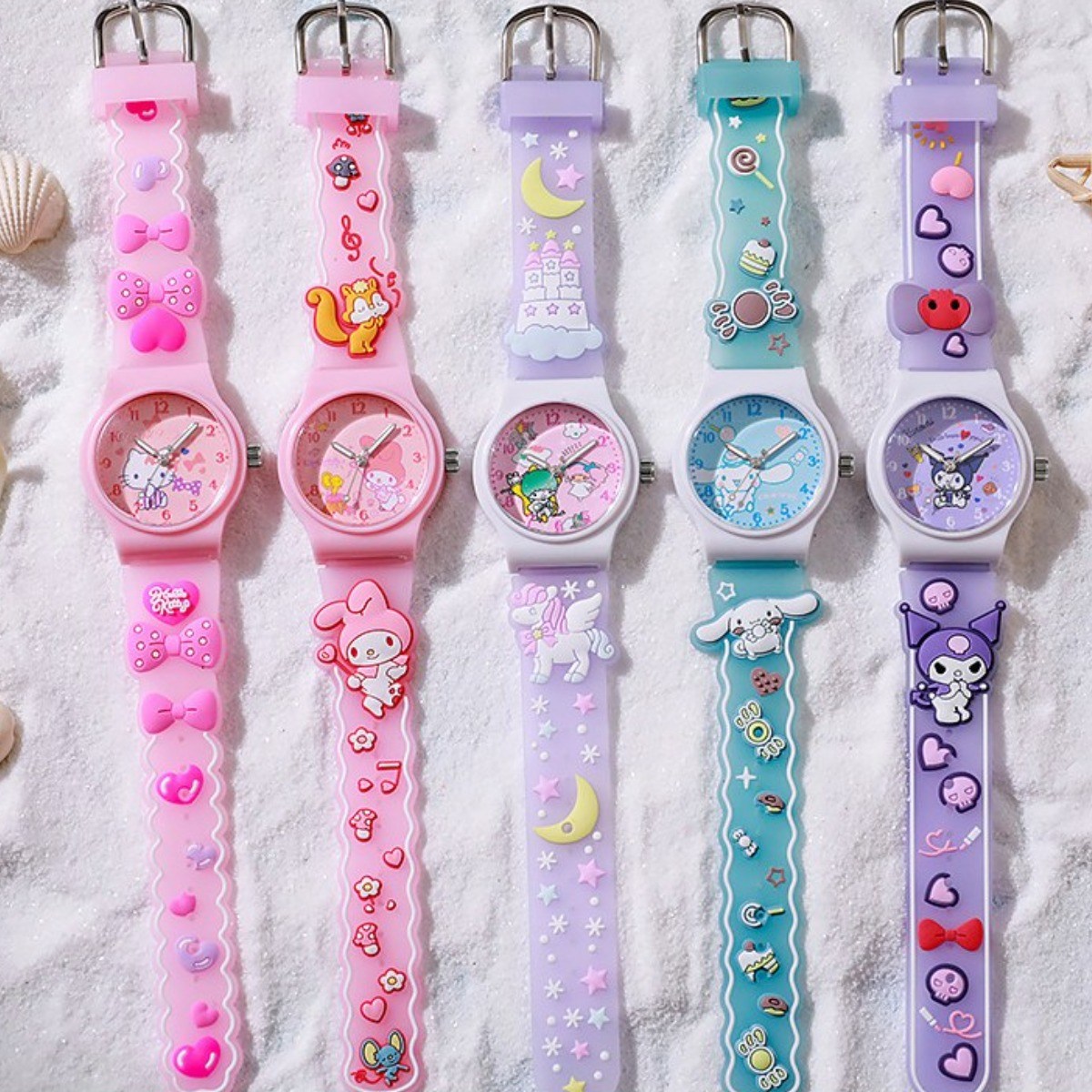 10미터 방수시계 3D입체시계 귀여운 캐릭터 유치원 초등학생 조카 선물 단체 선물 입학 졸업 교회 선물 스티커 드려요(국내당일발송) 14,800원