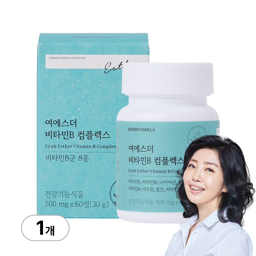 [본사직영] 여에스더 비타민B 컴플렉스 국민영양 프로젝트 12,900원