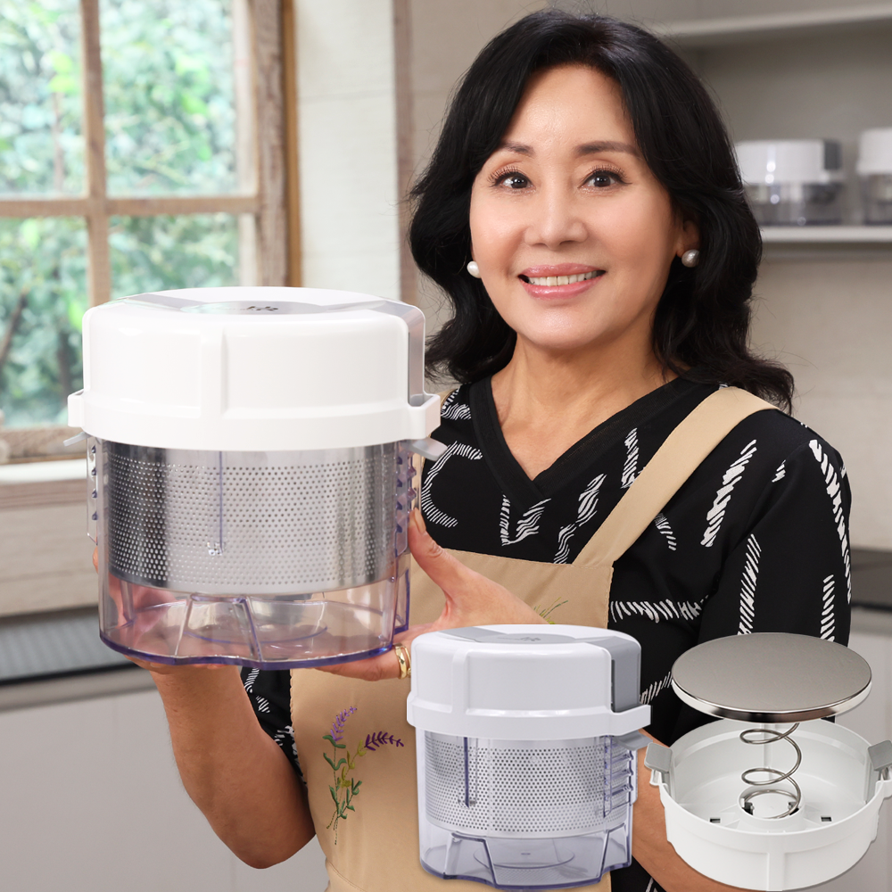 2026년형 홍여진의 하이로 빅스텐 짤순이 골드 유청분리기 스텐누름판 49,900원