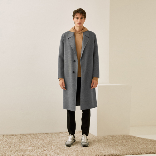 마에스트로 남성용 캐시미어 블렌디드 핸드메이드 로브 코트 MACO1D951 180,790원