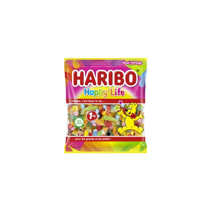 HARIBO Happy Life 혼합 젤리 1kg, 1kg, 1개 32,900원
