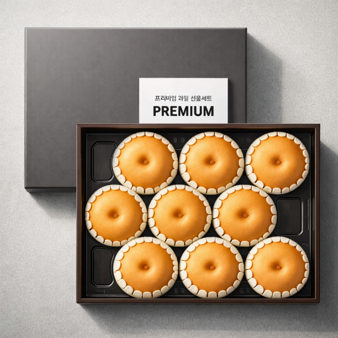 명품청과 나주 배 햇배 대과 7.5kg 프리미엄 선물세트, 1개, 7.5kg (9-10과) 102,000원