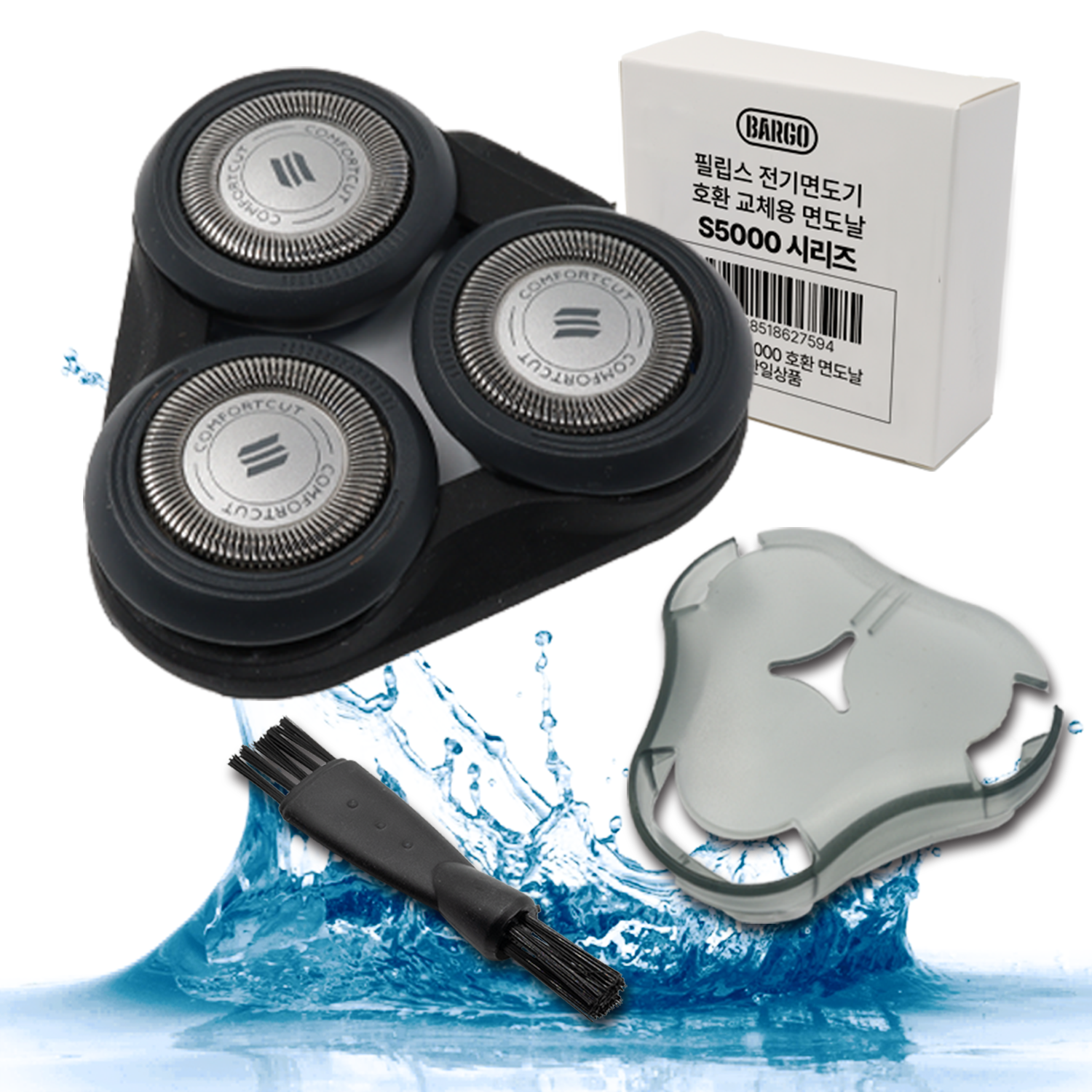 필립스 호환 전기면도기 s5000 시리즈 교체용 면도날 바르고, 혼합색상, S5000 18,900원