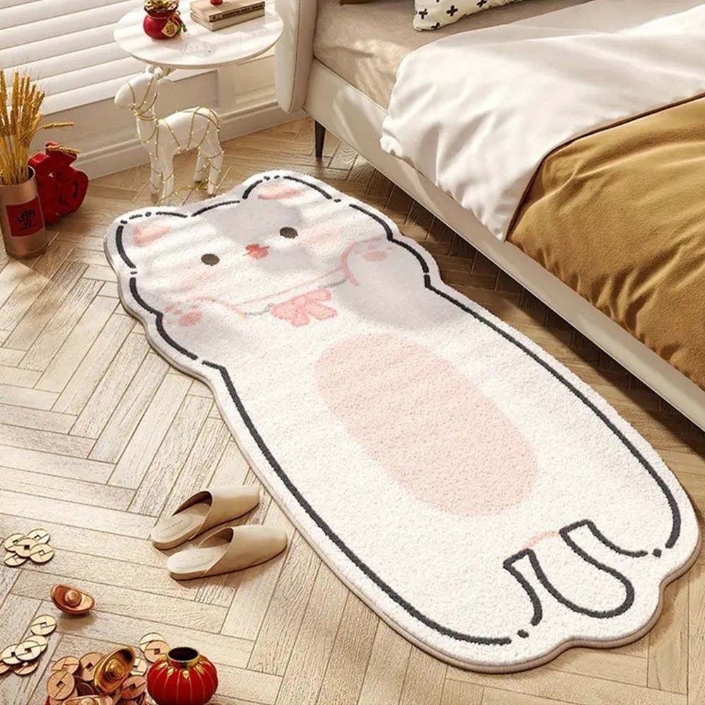 침대 밑 러그 발매트 귀여운 캐릭터 고양이 오리 토끼 침실 현관 매트 16,800원