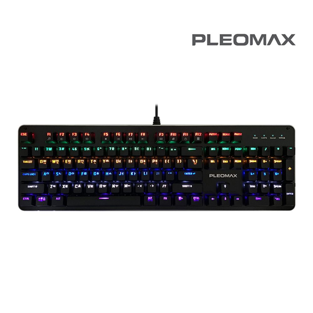 게이밍 백라이트 기계식 키보드 플레오맥스 AVEC-N7_ 2025777EA 44,500원