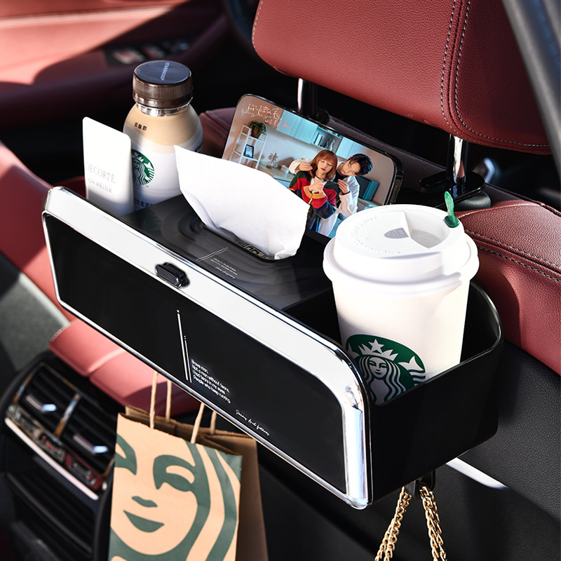 베베어스 차량용 의자 등받이 선발 다용도 차량 티슈함 수납함 컵홀더 보관함 19,200원