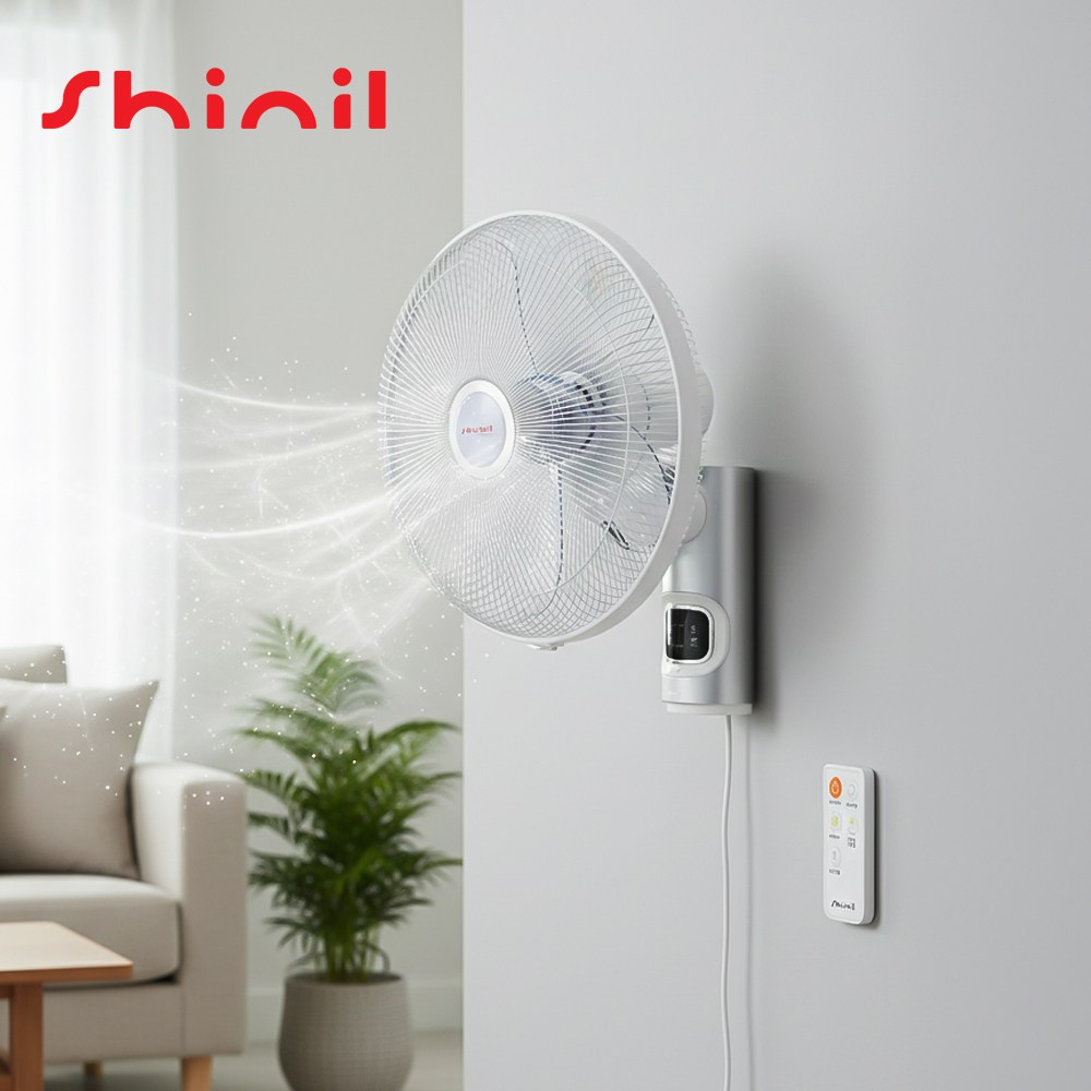 신일 가정용 업소용 대형 벽걸이 선풍기 40cm 리모컨 포함, SIF_16SREMDW 96,000원