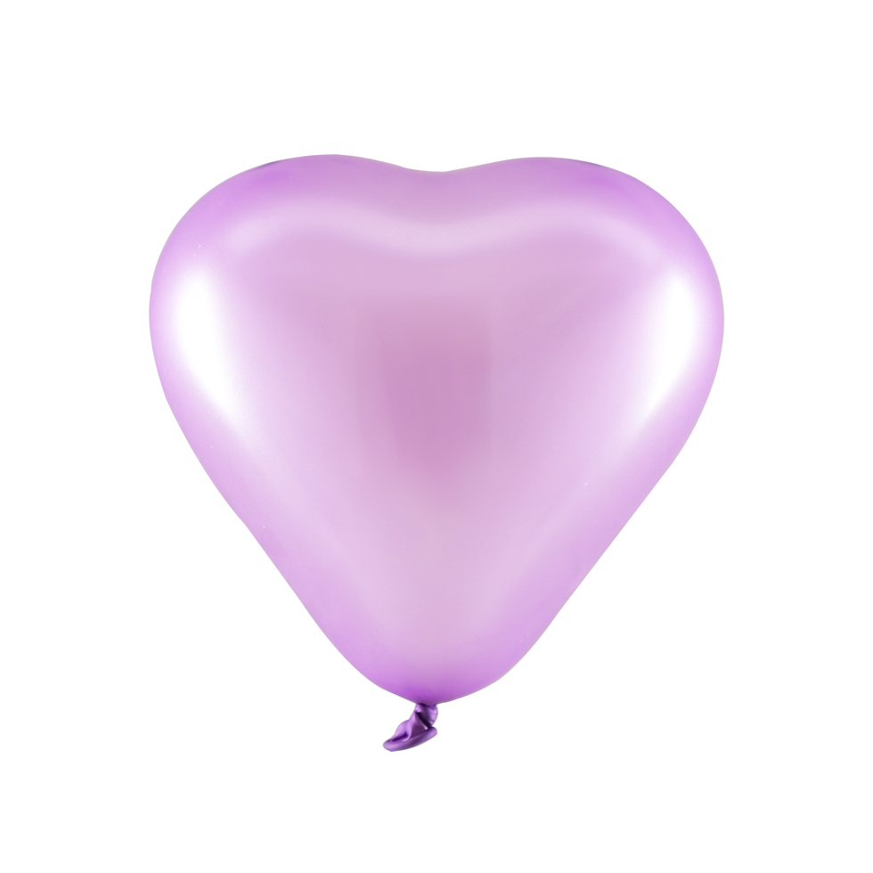 조이텍스 하트풍선 17cm(7인치) 펄 라이트라벤더 100개입 5,500원
