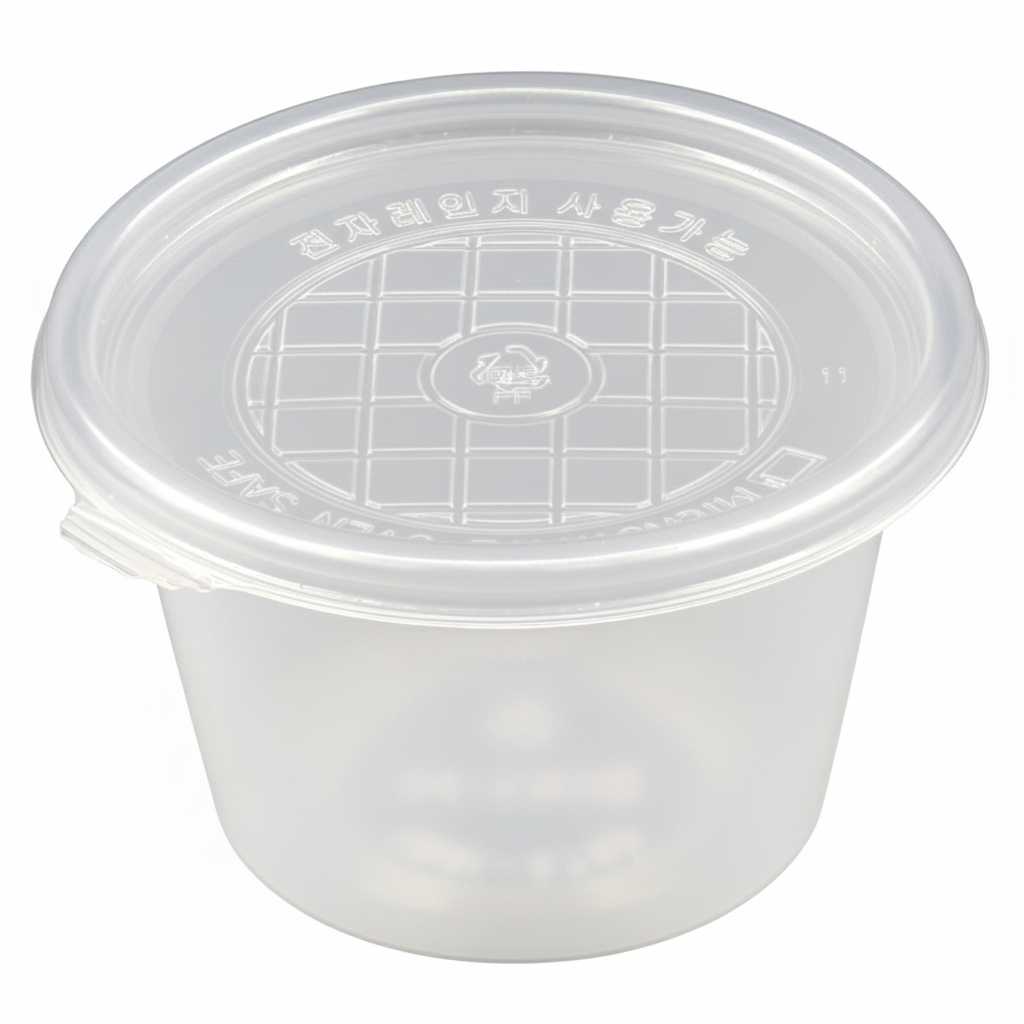 버디팩 PP 투명 원형 죽용기 대 600ml 17,000원