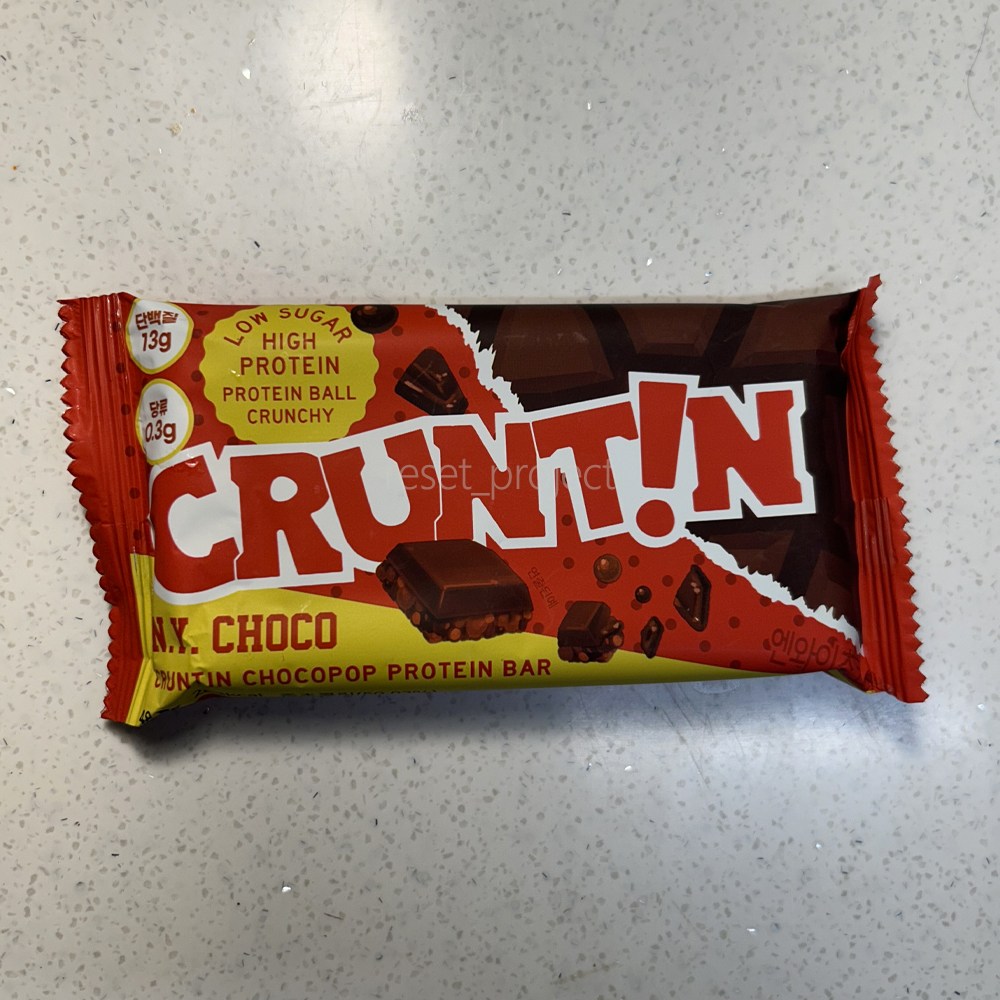 크런틴 초코팝 단백질바 N.Y. 초코맛 40,300원