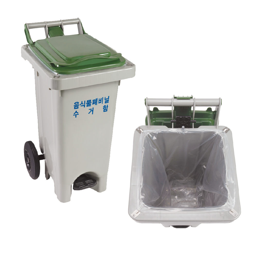 국산 60리터 음식물 쓰레기통 수거통 식당 아파트 빌라 MGB-60W 81,400원