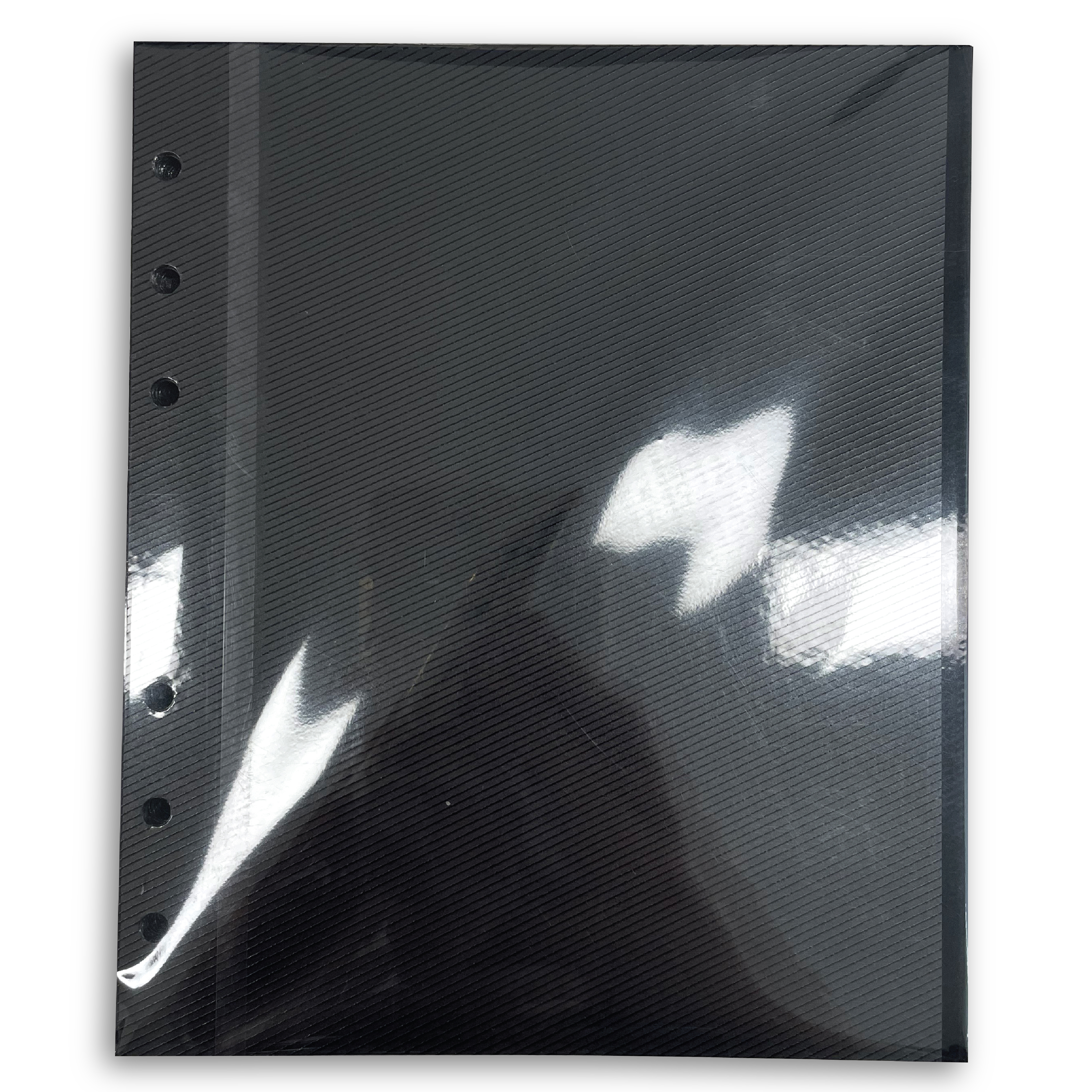 워너디스 A6 정사각 6공 앨범 내지 리필, 02 접착식 앨범지 블랙, 10매 4,600원