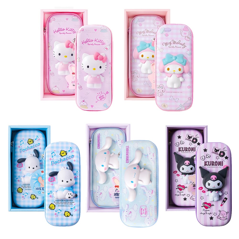 산리오 EVA 스퀴시 필통 문구 팬시 촉감필통 완구 13,200원
