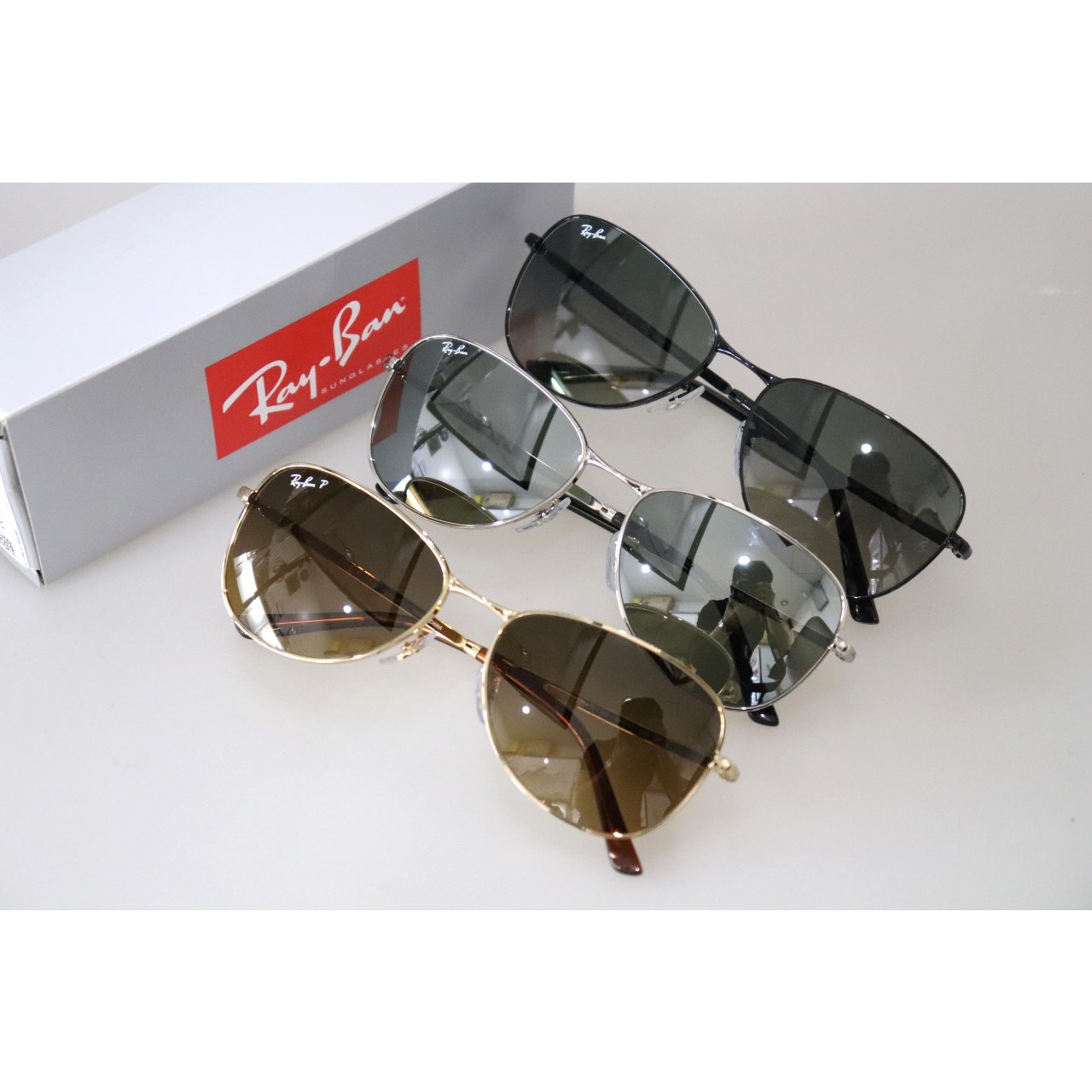 레이벤 선글라스 RB3733 시리즈 일반 편광 렌즈 보잉 디자인 룩소티카 수입 253,080원