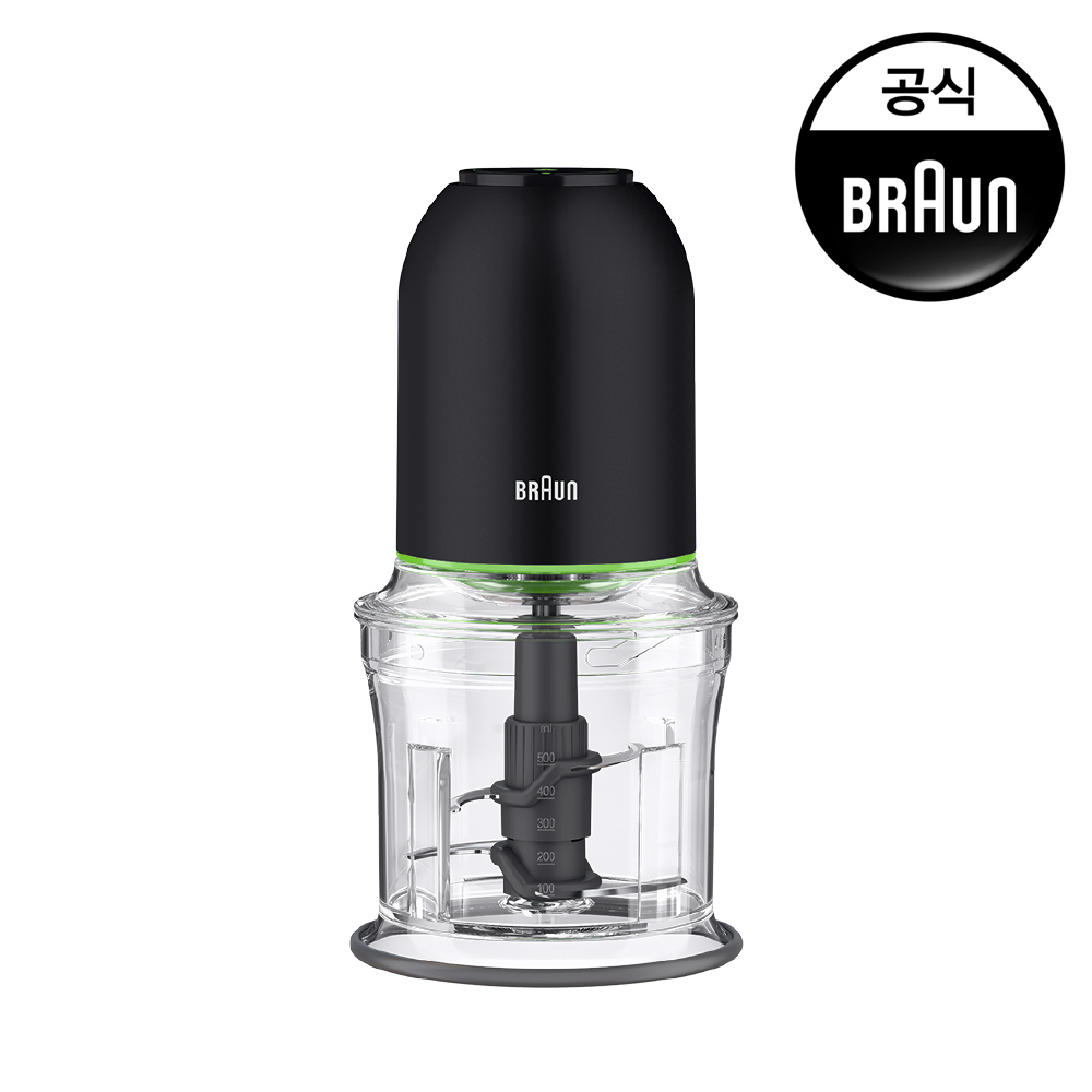 브라운 스테인레스 4중날 얼음분쇄 다지기 쵸퍼 CH3011BK, 단품 49,900원