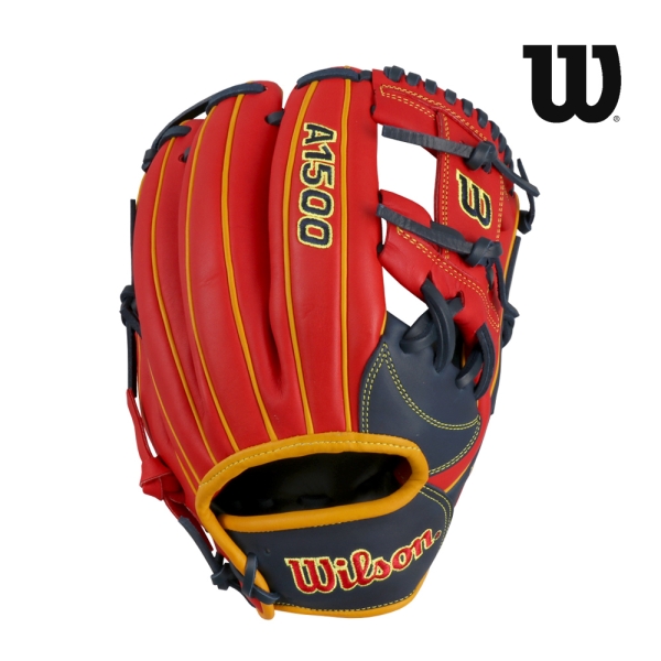 윌슨 A1500 내야 야구 글러브 3등급 글러브 레드 WTA1500KR1787KR5 289,000원