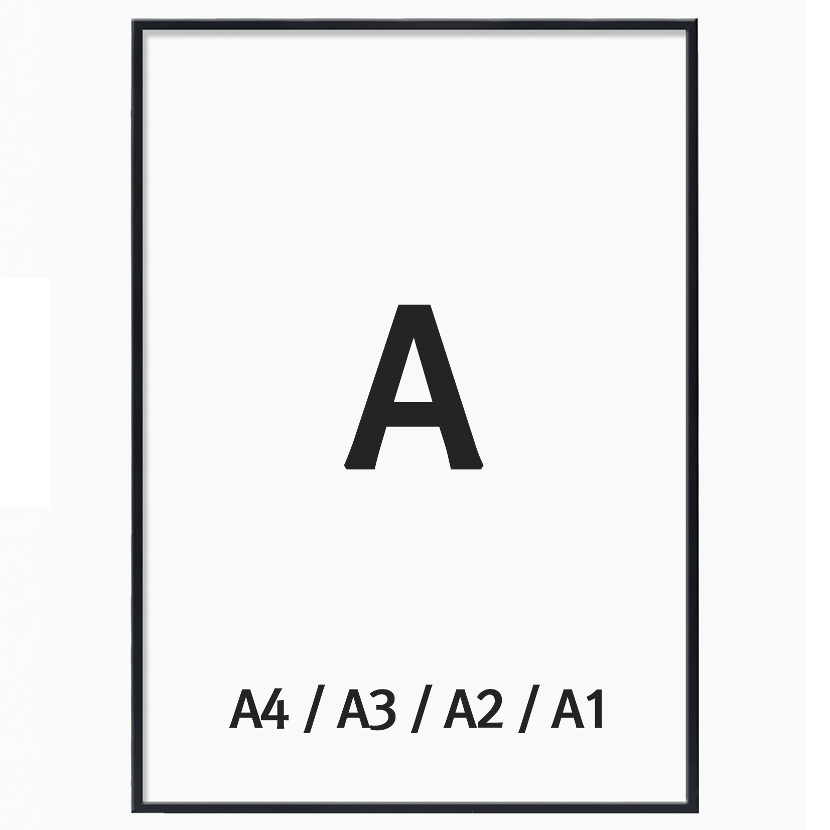 더블유알루미늄액자 A4 A3 A2 A1 33,500원