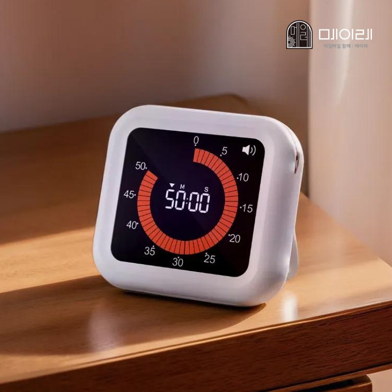 메이레 혼공 뽀모도로 타이머 구글 타임 무소음 포모도로 시계 26,900원