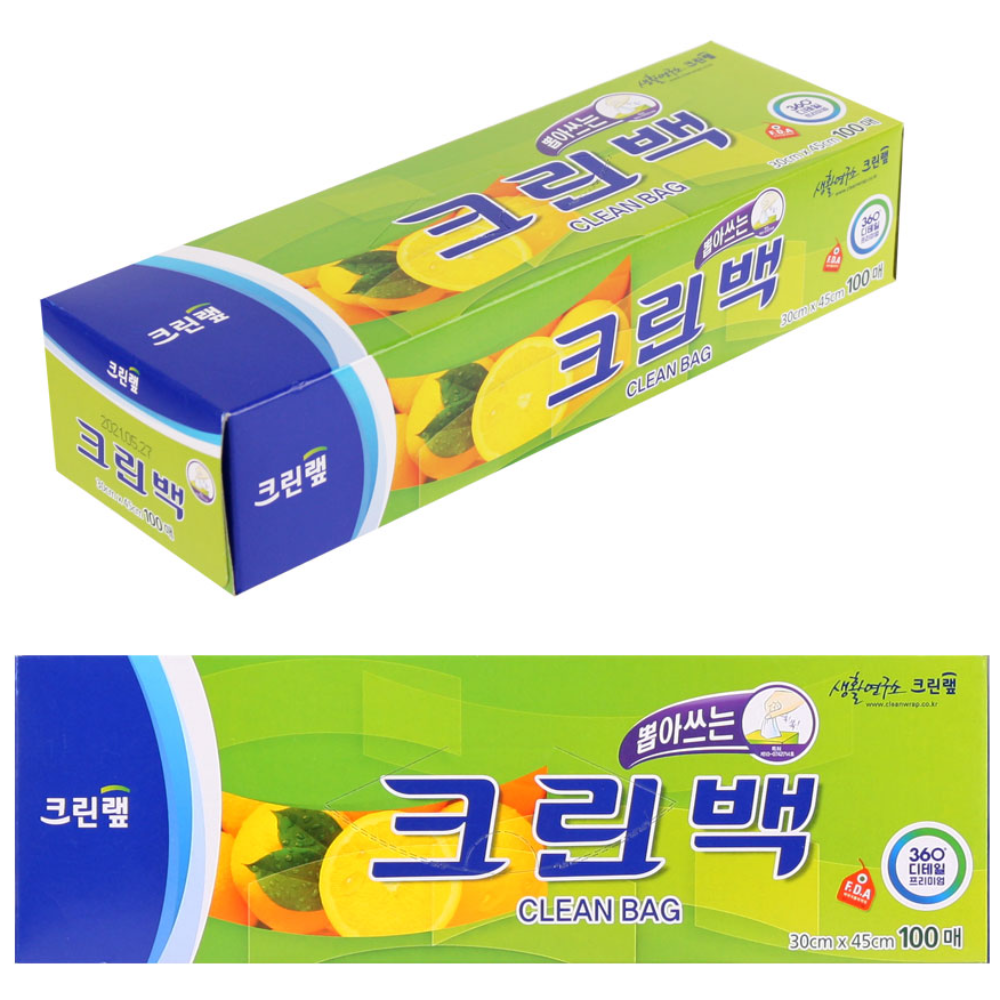 크린랲 뽑아쓰는 크린백 대 30 cm x 45 cm 10,500원