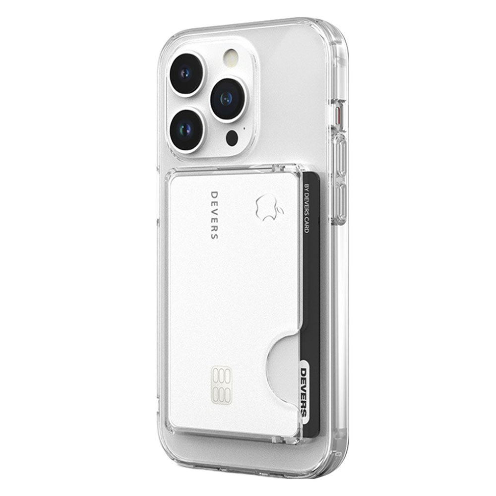 디버스 아이폰 갤럭시 호환 맥세이프 2장 수납 더블 클리어 카드 포켓케이스, Clear, 1개 9,270원