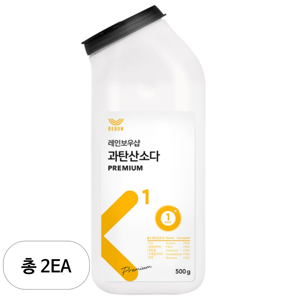 레인보우샵 과탄산소다 프리미엄, 500g, 2개 15,000원
