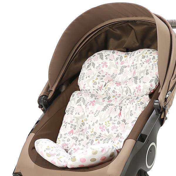 호호아줌마 신생아 유모차시트 카시트 바운서 시트, 블라섬 핑크, 1개 28,800원