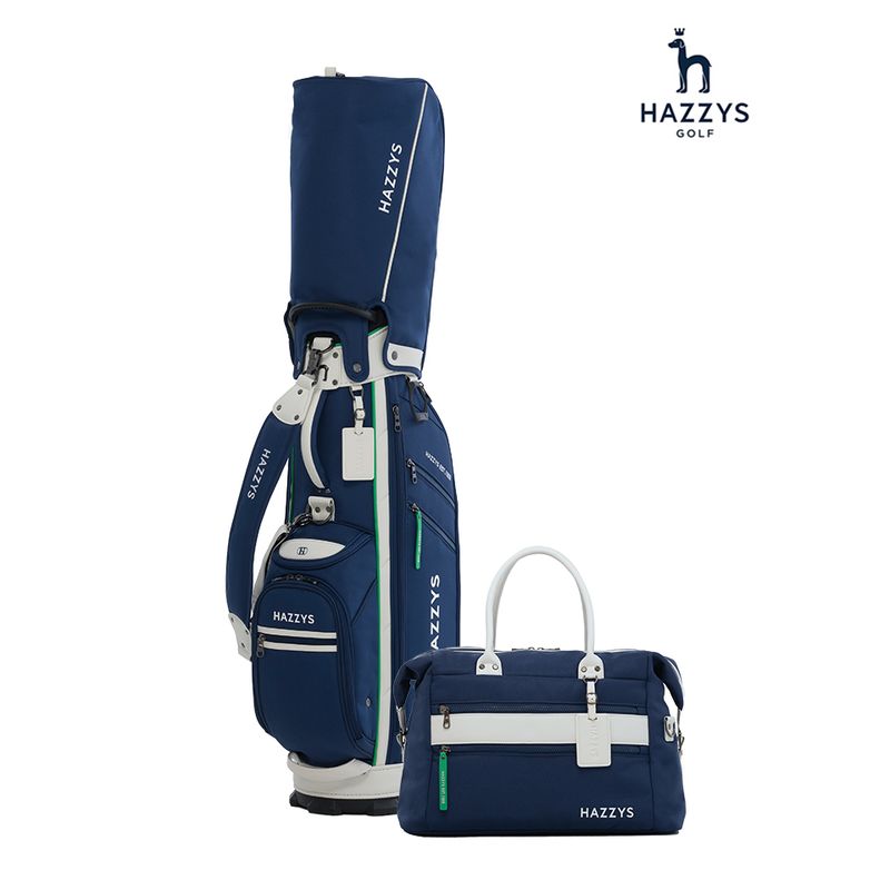 헤지스골프 2025년 8인치 남여공용 골프백세트 캐디백 보스턴백 네이비 HZCB HZBB-008M 442,000원