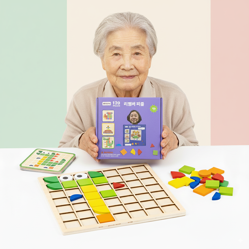 리멤버퍼즐 노인 치매예방 어르신 놀이 교구 부모님 선물 18,900원