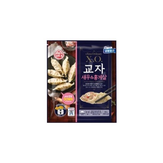 오뚜기 [오뚜기] XO 교자새우 & 홍게살 만두 324g 24,750원