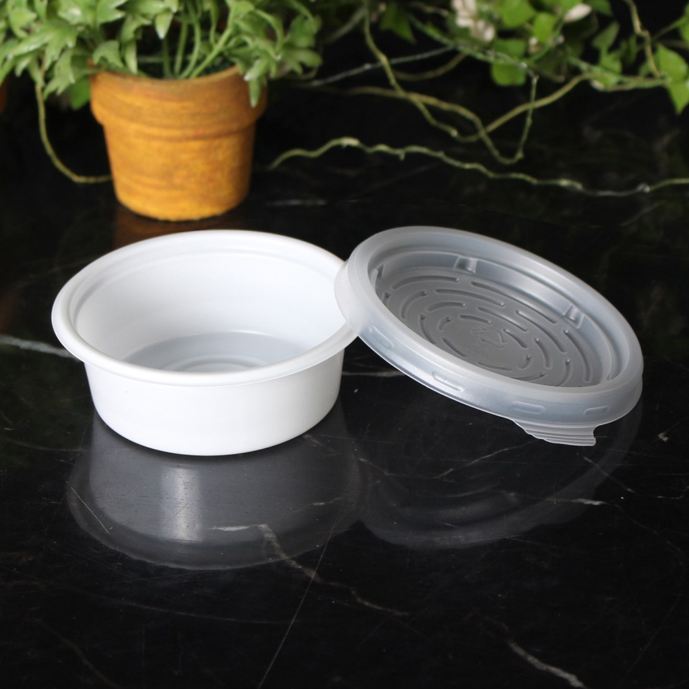 일회용 소스 용기 68파이 소 화이트 100세트 소스컵 반찬용기 6,700원