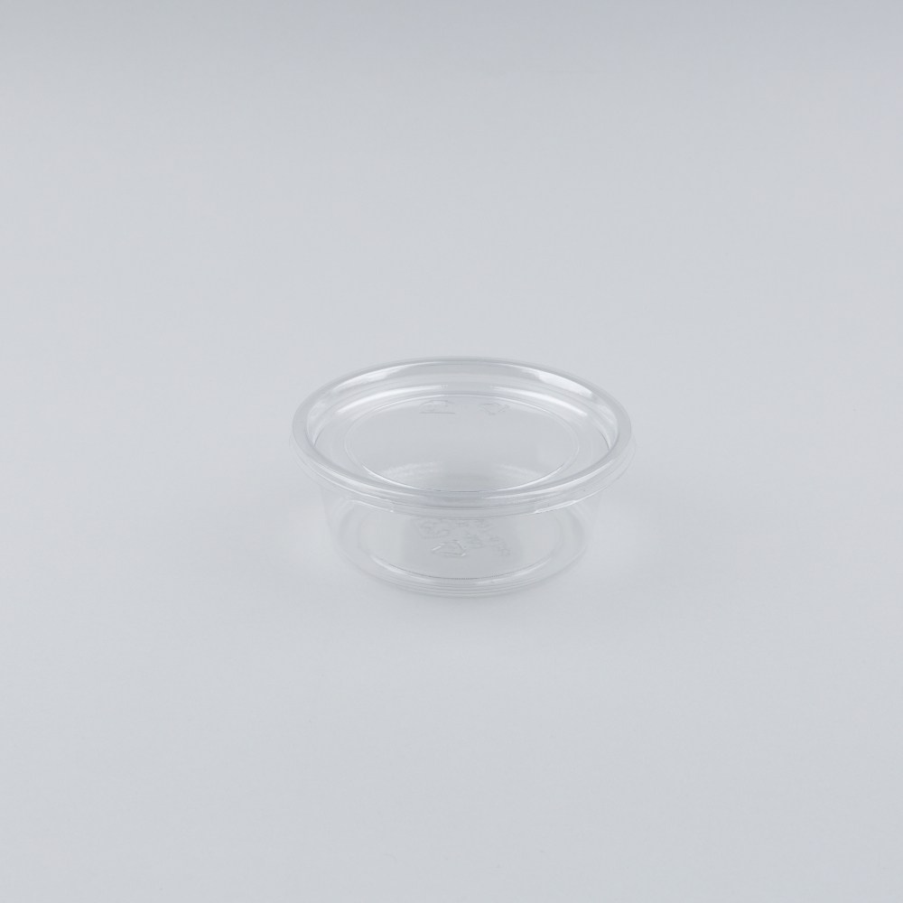 반찬 디저트 원형 배달 용기 투명 DL-503 1200개 뚜껑 세트 264,250원