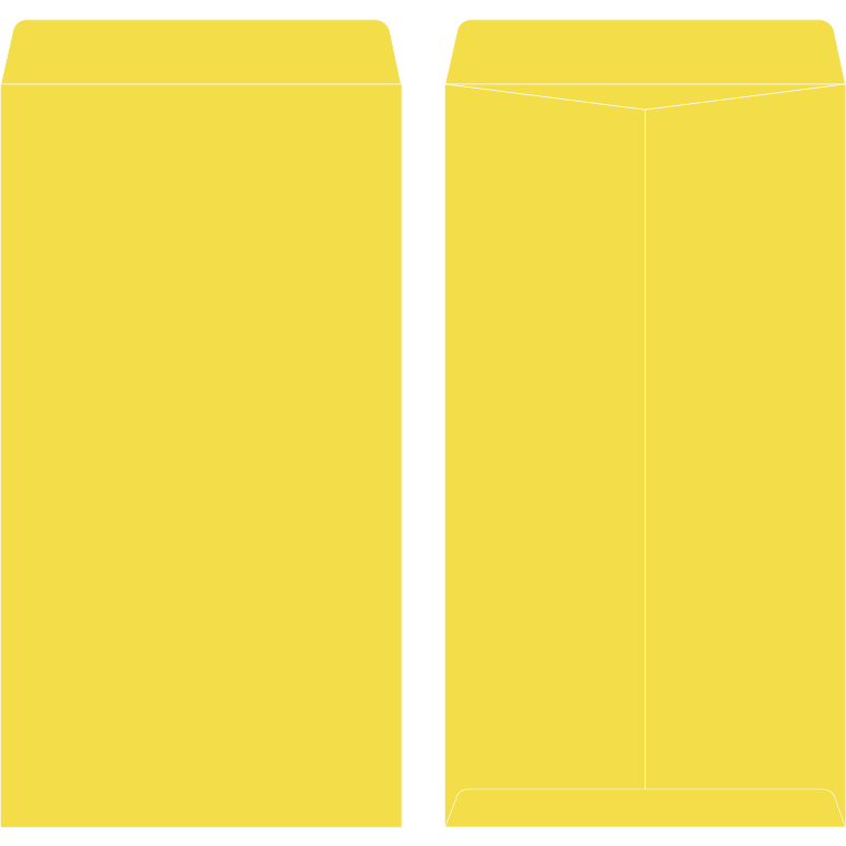 우진문화사 A4 노란색 컬러 편지봉투 220*105, 500매, 노랑, 1개 25,000원