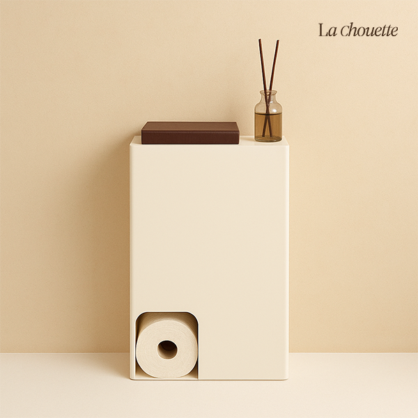 라슈에뜨 두루마리 휴지 전용 수납 슬로프형 자동 배출 편리한 이동 철제 케이스 롤 휴지 보관함 48,900원