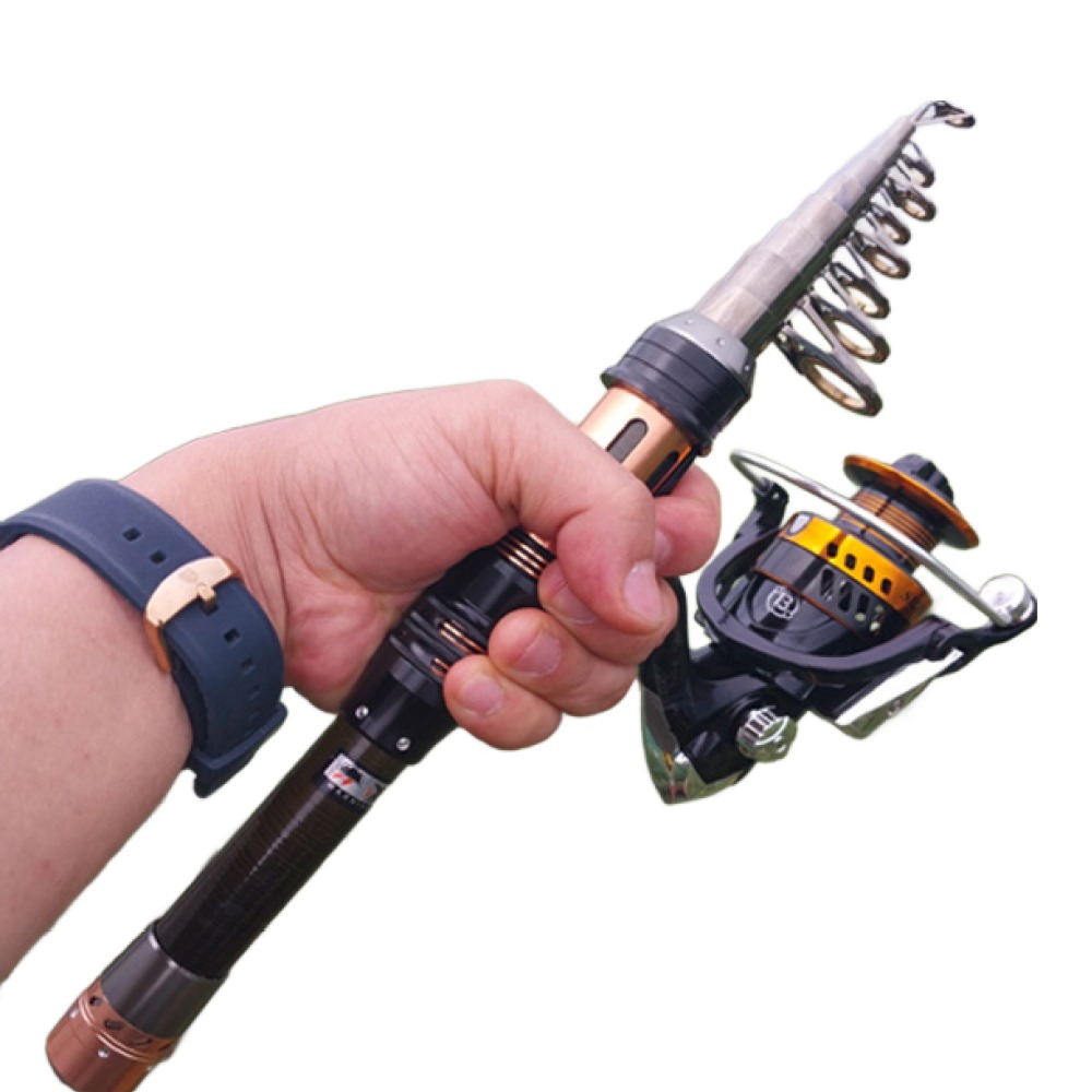 카본 골드 메탈 미니 낚시대 3000번 릴 세트 바다 민물 겸용 방파제 구멍치기 루어 원투 낚시세트 37,500원