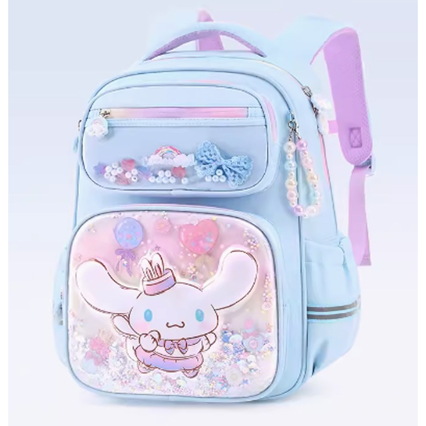 산리오 반짝반짝 스팽글 시나모롤 마이멜로디 쿠로미 책가방 백백 학교가방 69,000원