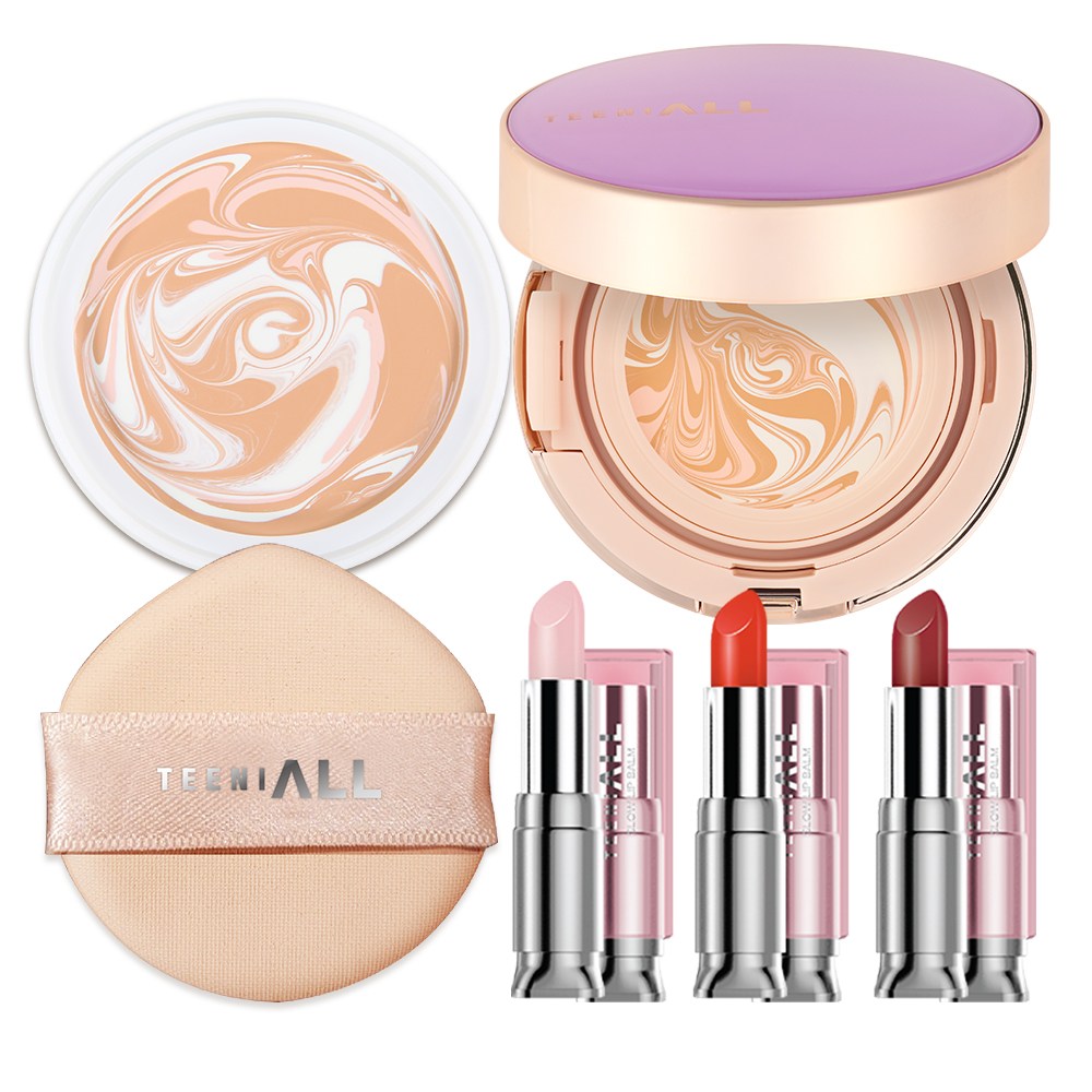 본사직영 / [견미리팩트] 티니올 디 오리지널 크리미 팩트 본품 1개 + 리필 1개 + 립밤 1개 29,900원