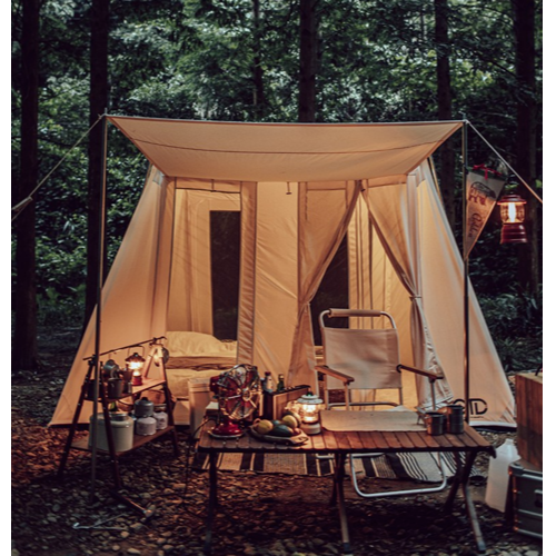 국내배송 오프위크 GTD 장박 텐트 쉘터 면 텐트 감성 캠핑 미국 레트로 글램핑 커크햄 스프링바 스타일 980,000원