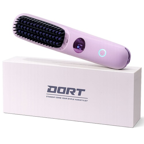 도르트 무선 빗 고데기 휴대용 충전식 스트레이트 헤어브러쉬 열고데기 헤어볼륨업 매직기 드라이기, W, comb3 39,900원