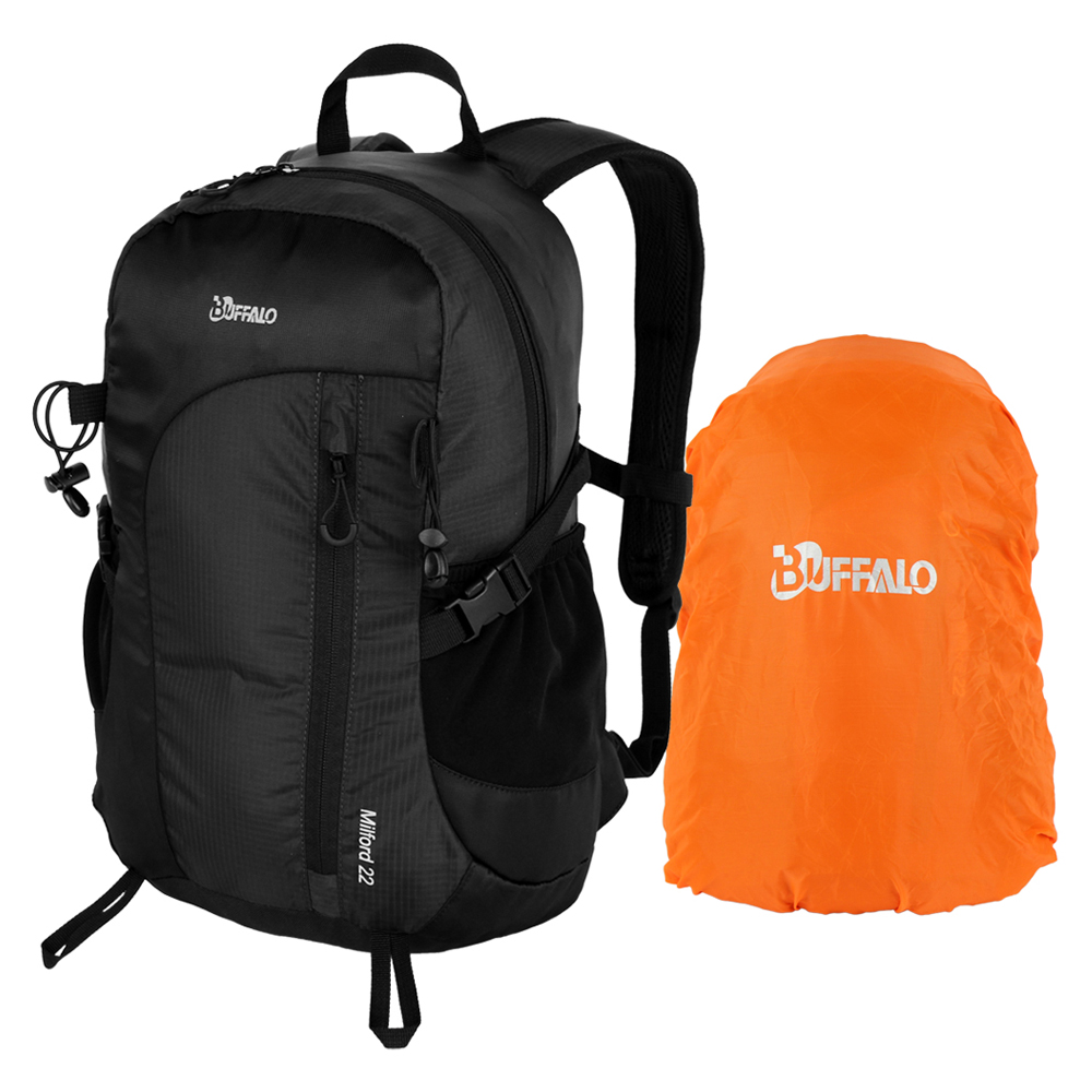 버팔로 밀포드 등산배낭 22L 레인커버 포함, 블랙 30,900원